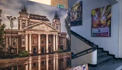 Изложбата „Етюдите на София“ в сградата на Столична община