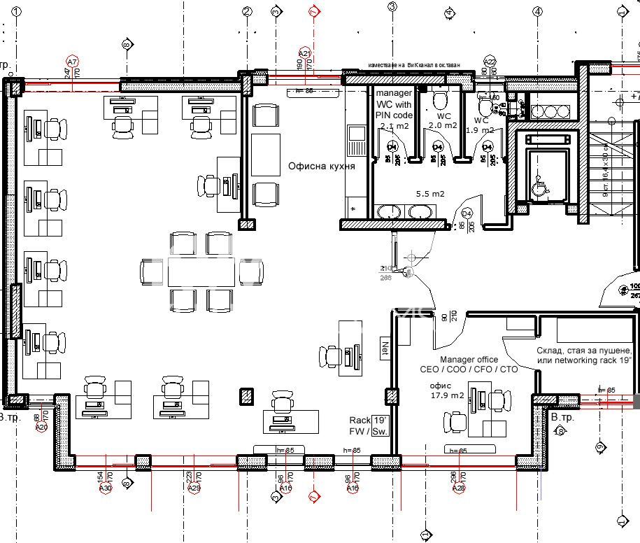 136 m² офис арендовать