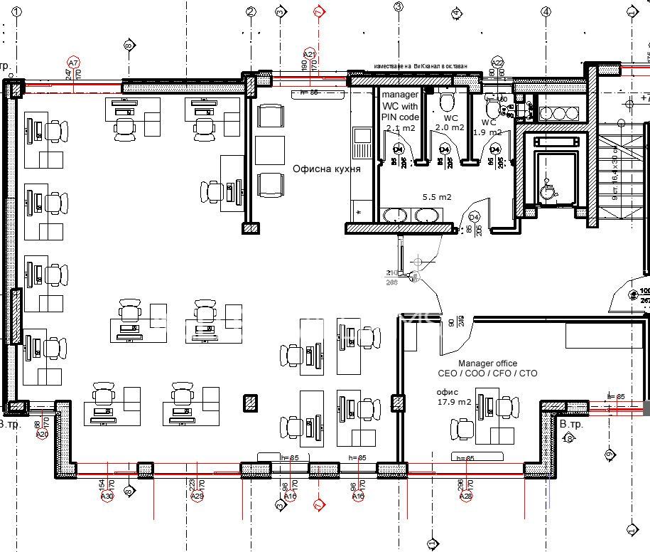 136 m² офис арендовать