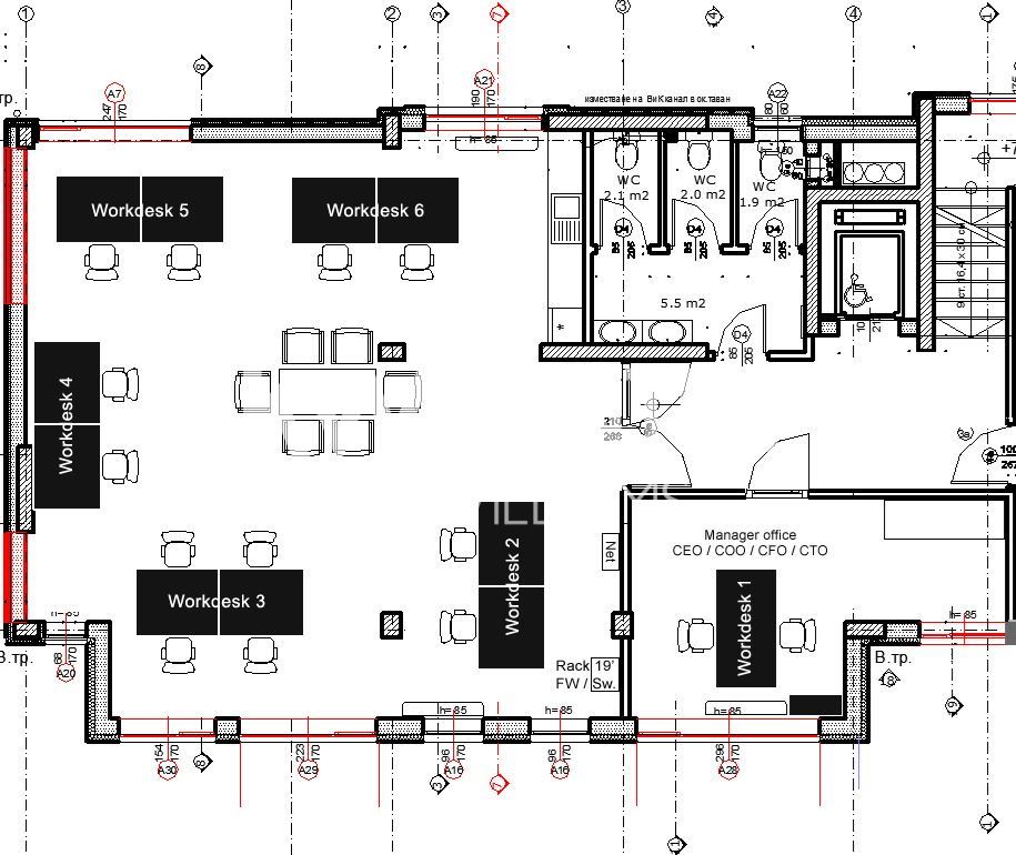 136 m² офис арендовать