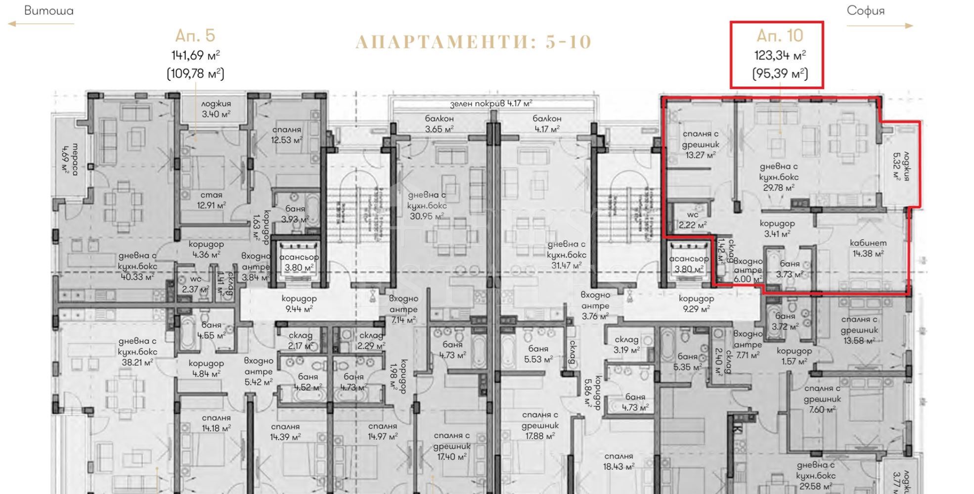 3 комнатный квартира продается